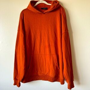 No Boundaries XL Hoodie Fall Autumn Winter Pumpkin Spice Orange Pullover Sweater